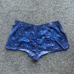 Victoria's Secret PINK Starry Blue Pajama Shorts